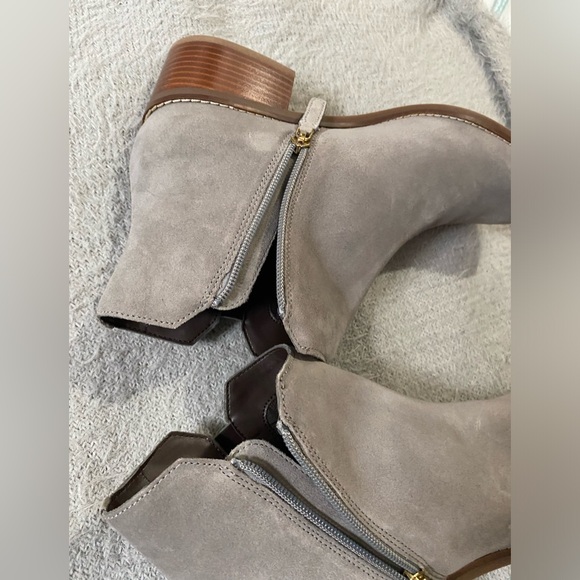 COLE HAAN • Haidyn Bootie 45mm • Stormy Grey Suede - Picture 8 of 12